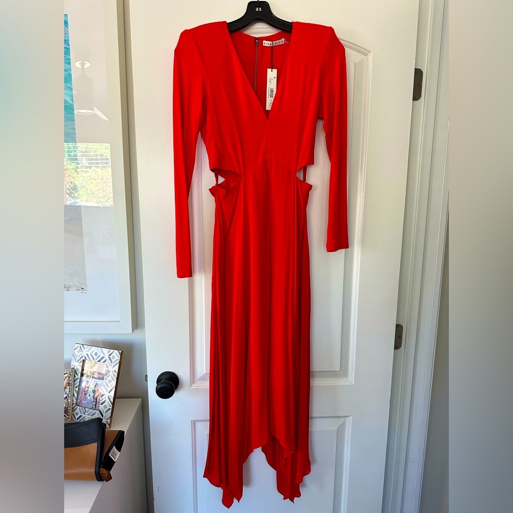 Alice & Olivia Red Dress - New!